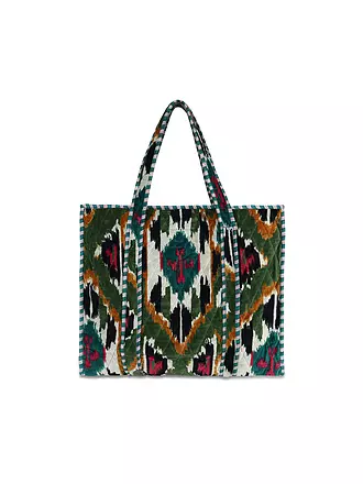 CONSCIOUS YOGA COLLECTIVE | Sac - Shopper VELVET IKAT SHOPPER | türkis